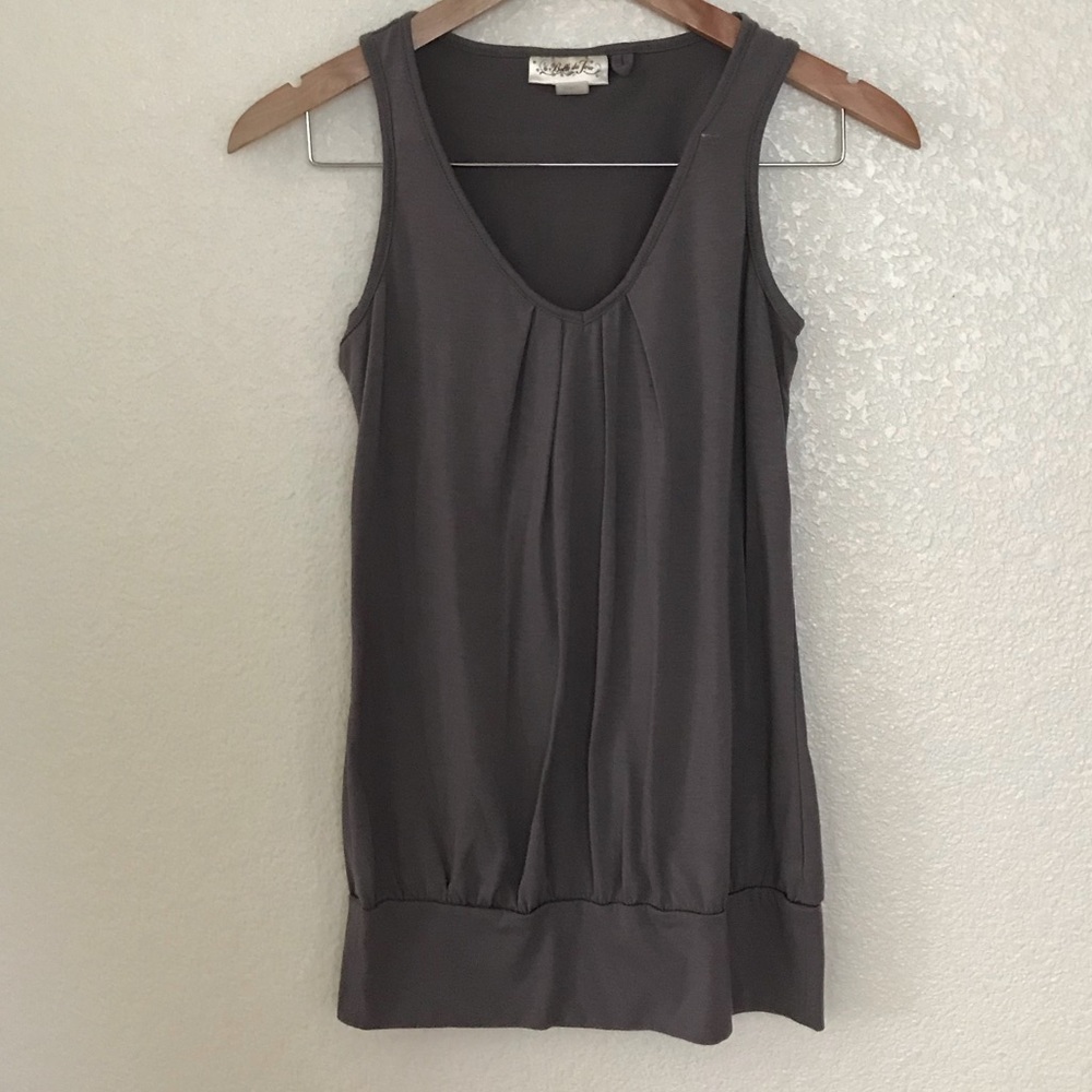 Bell Du Jour grey tank top small